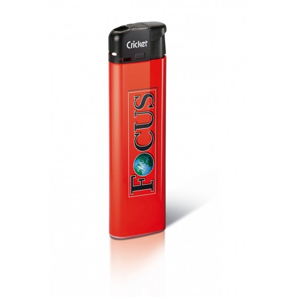 Custom Logo Disposable Cricket Lighter Classic Design Plastic Cigarette Accessory for Party Use