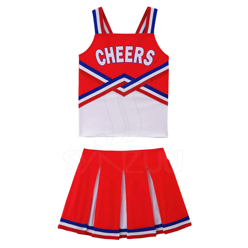 Premium Quality Customized Cheerleading Uniform Outdoor Use Hot Selling Cheerleading Uniform