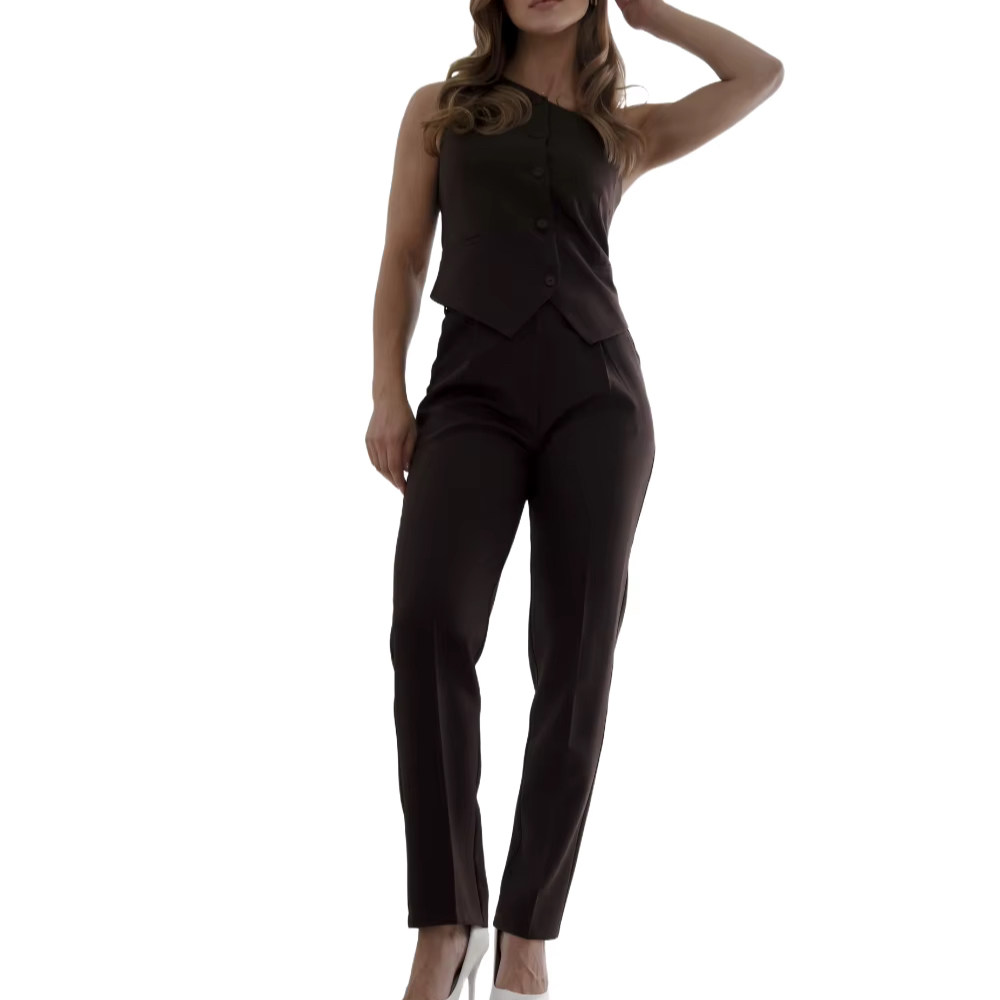 Elegant Modern Two-Piece Modest Set for Women Versatile Stylish for Work Casual Occasions All Seasons Exquisite Sexy Appeal