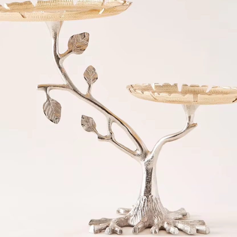 Tree Design Modern Christmas Decorative Cake Stand For Hotel Wedding Birthday Party Table Top Cake Serving Use Cake Stand