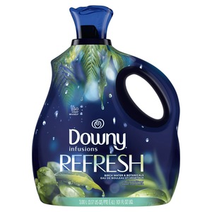 Downy Infusions Liquid Laundry Fabric Softener, Refresh, Birch Water & Botanicals Scent, 150 Loads, 101 fl oz