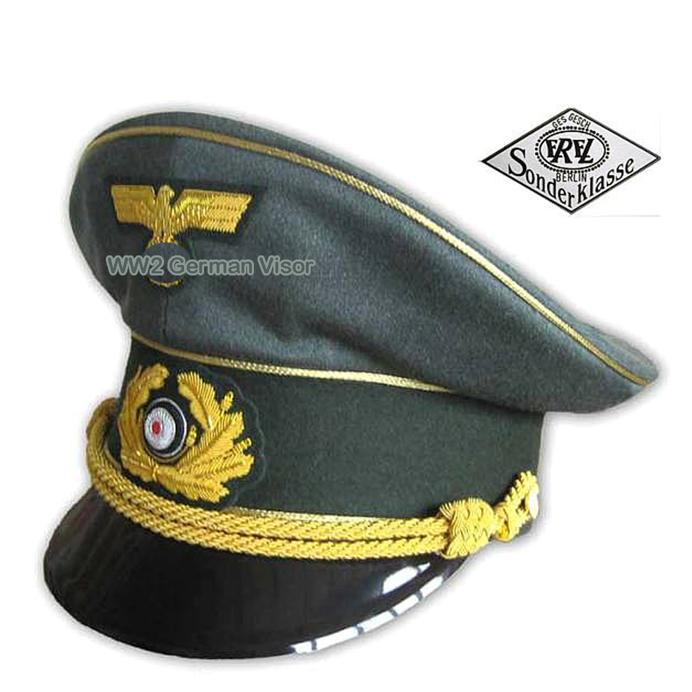 WW2 WWII GERMAN OFFICER SS-SKI-HAT NSKK-DECALS GERMAN-HELMET SS CRUSHER HAT SS OAKLEAF HAT SS OFFICERS HAT