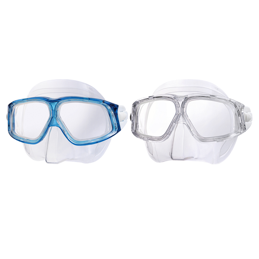 Adult Waterproof Anti-Fog Swim Mask with Custom Logo for Diving Scuba Diving Freediving Sports with Snorkel Feature OEM Accepted