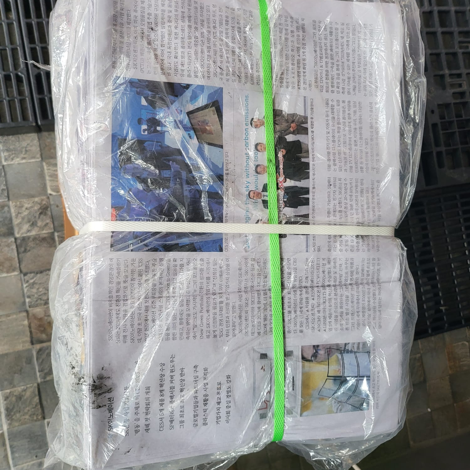 Старое отходное газетное скрепление, низкая цена, бумаги Occ, скребок из Таиланда