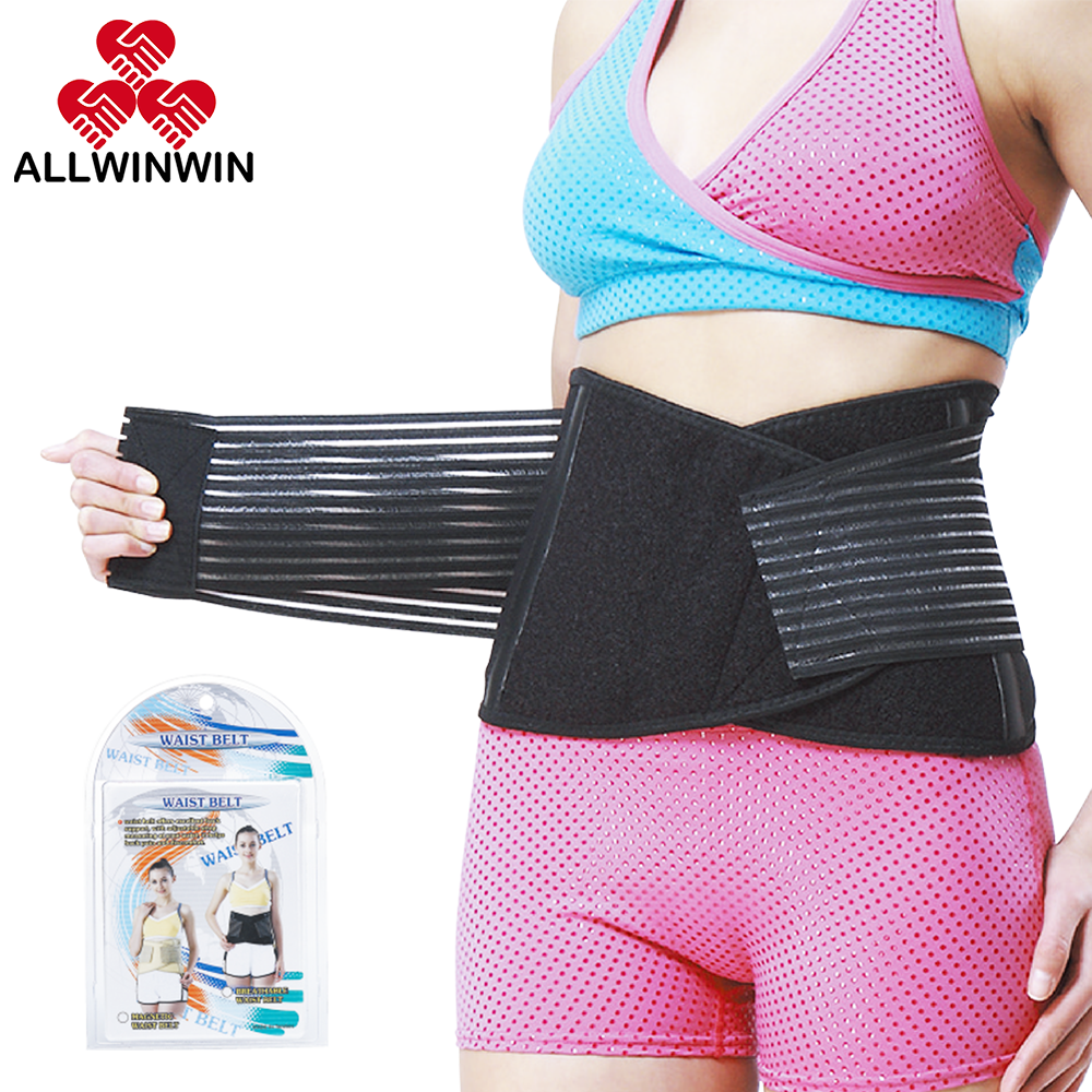 ALLWINWIN BSP08 Body Support - Breathable Back Brace Belt Lumbar