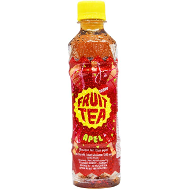 Indonesia Beverages Tea Fruity Flavour Sosro Fruit Tea Ready To Drinks Fresh Strawberry Tea Vitamin C