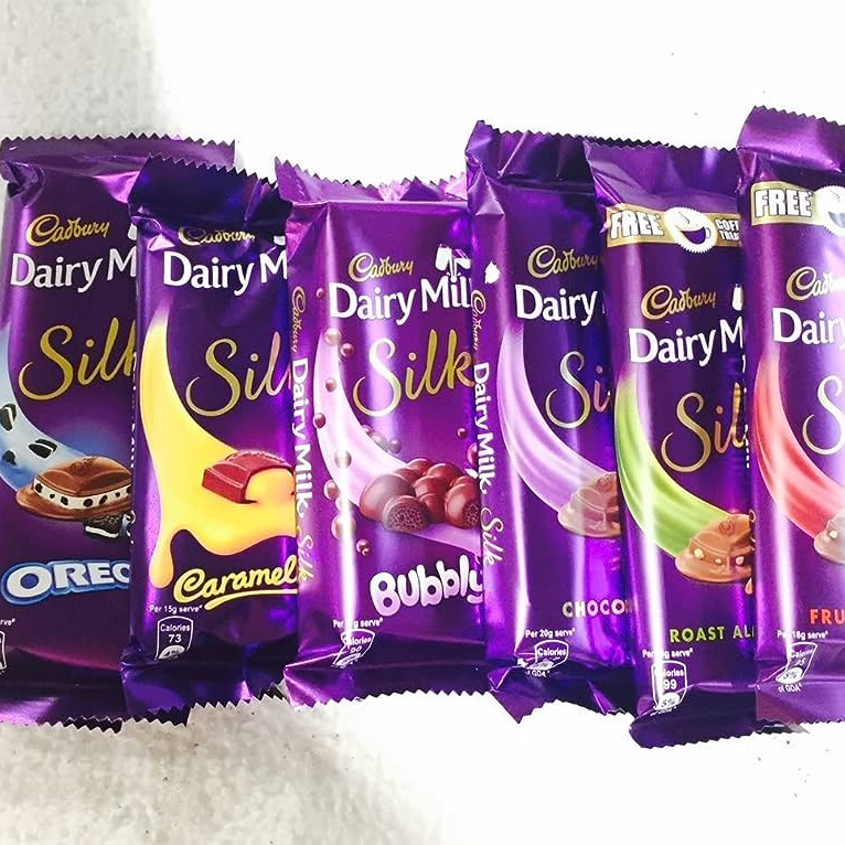 Cadbury шелк 5 вариантов шоколадного молочного молока