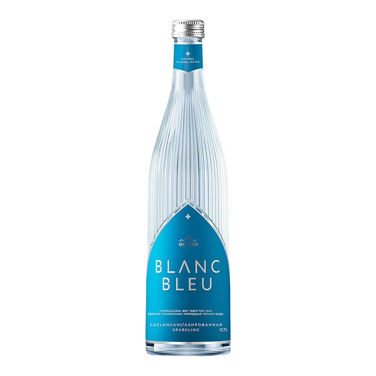 Blanc Bleu газированная 330 мл Экологически чистая вода для ежедневного использования источников питательных веществ