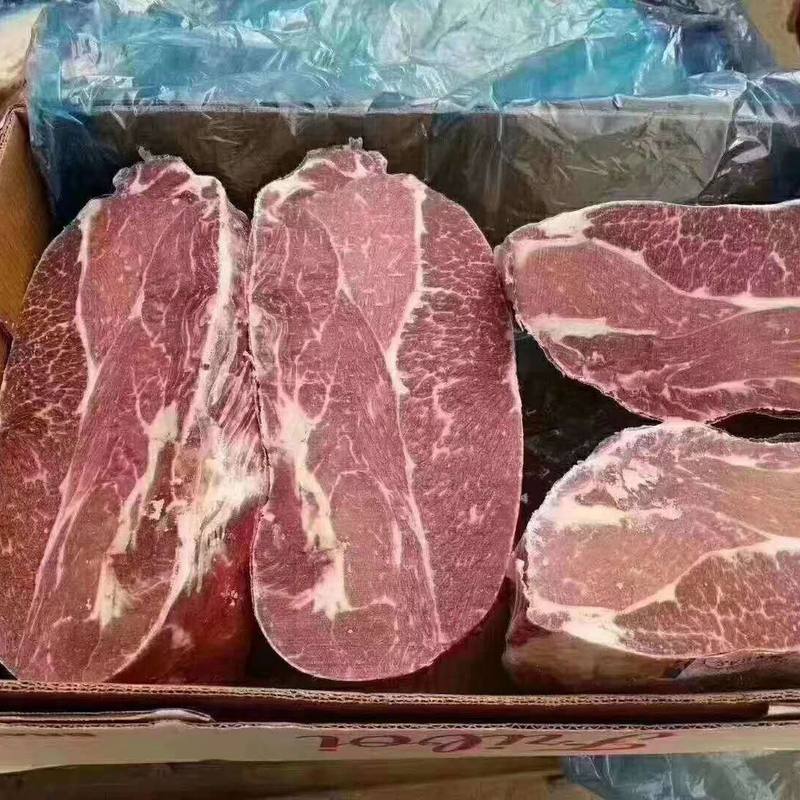 Качественная халяльная замороженная говядина, говядина без костей, голень, верхний слой и все нарезанные
