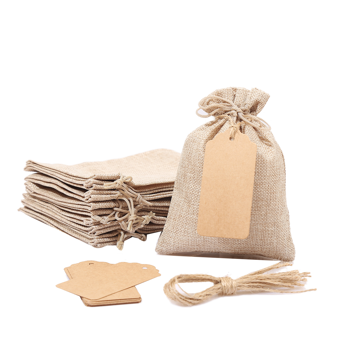 High Quality Food Grade Jute Bags 100% Jute Material Jute Sacks for Packing with Cheap Price Gunny Bag Supplier