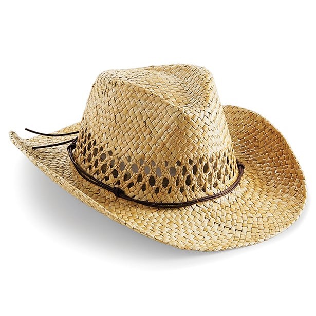 Western cowboy hat for men custom natural seagrass beach gardening fishing wide brim straw hats