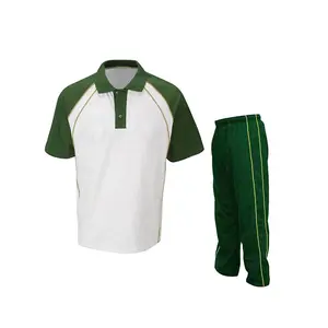 Fashion design comfortable Multi Color Custom Label Quick Dry Special Design Cheap Price Cricket Uniforms for Men