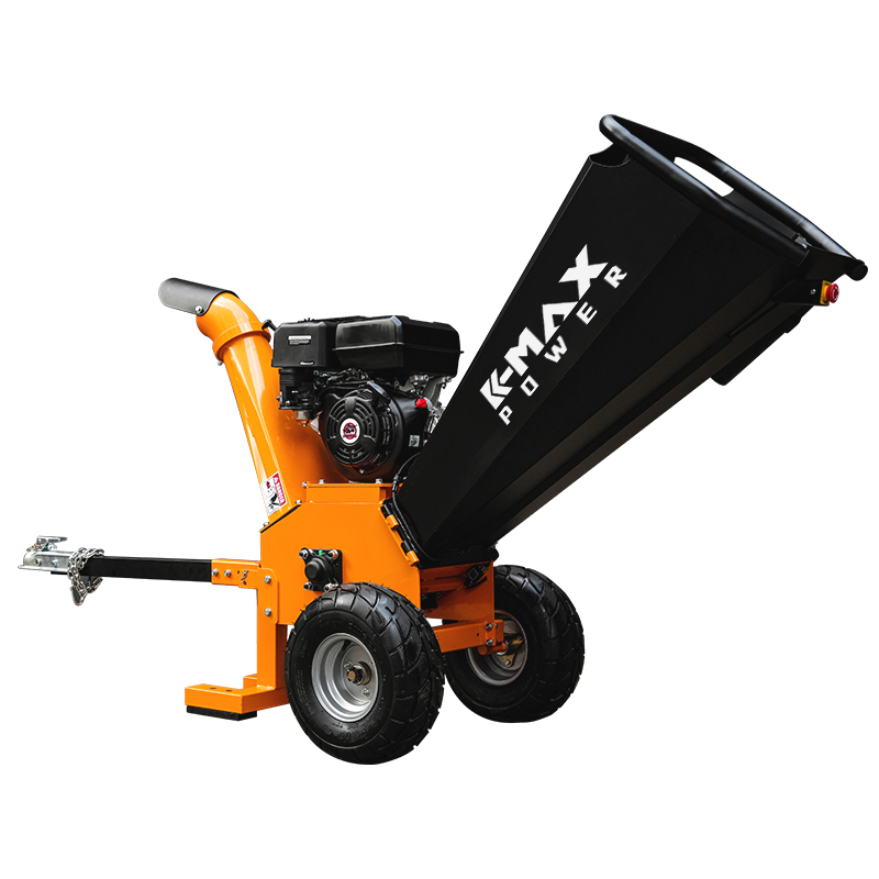 Высокопроизводительный измельчитель древесины K-maxpower, 15 л.с., четырехтактный измельчитель древесины
