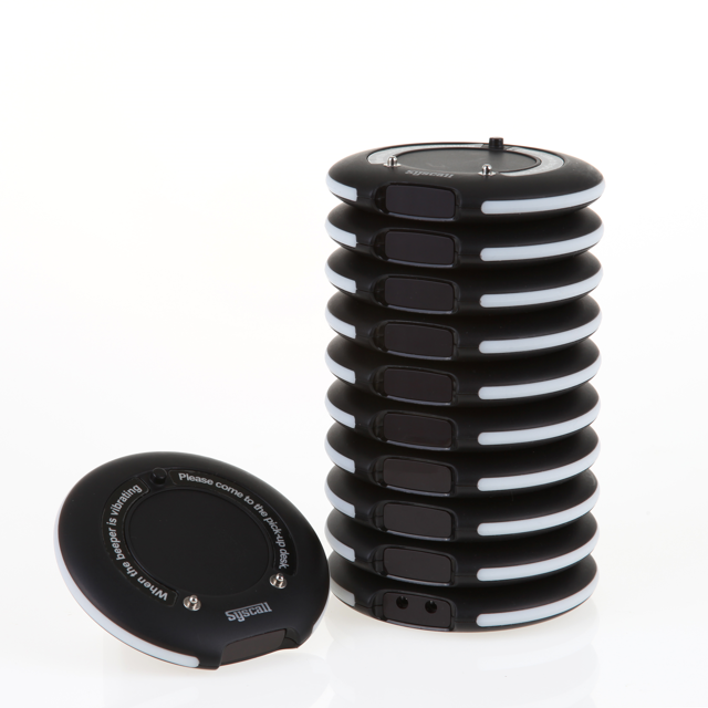 (GP-101R_10C) Syscall wireless coaster pager, guest paging system for cafe made in Korea