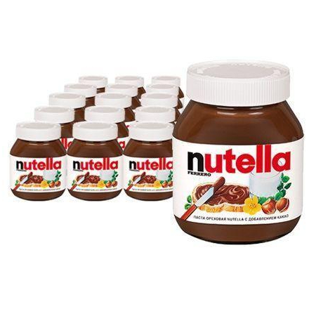 Шоколад NUTELLA 750 г, дешевые продавцы, высокое качество