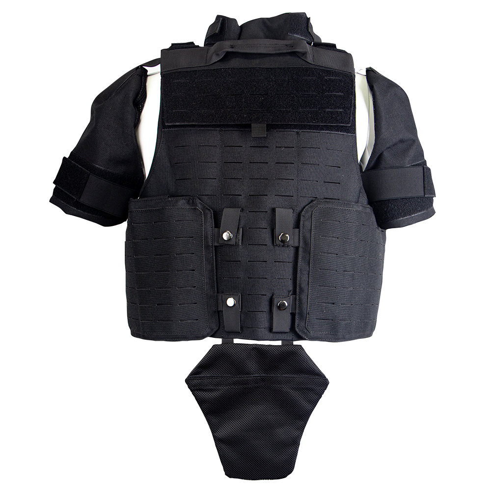 Wholesale Molle System Black Camouflage Green Tactical Plate Vest Security Full Body Vest For Field Protection