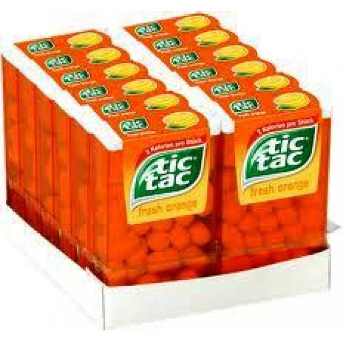 Tic Tac Freshmint Breath Mints, Bulk 12 Pack, On-The-Go Refreshment For Sale