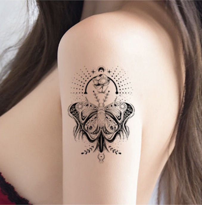 New Cosmetic Grade Small Size Temporary Tattoo Sticker