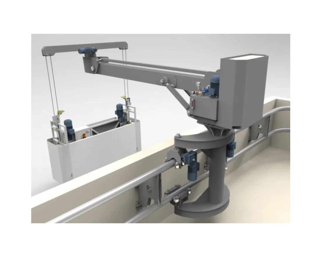 High Quality Facade Cleaning Systems Work Platform Building Glass Cleaning
