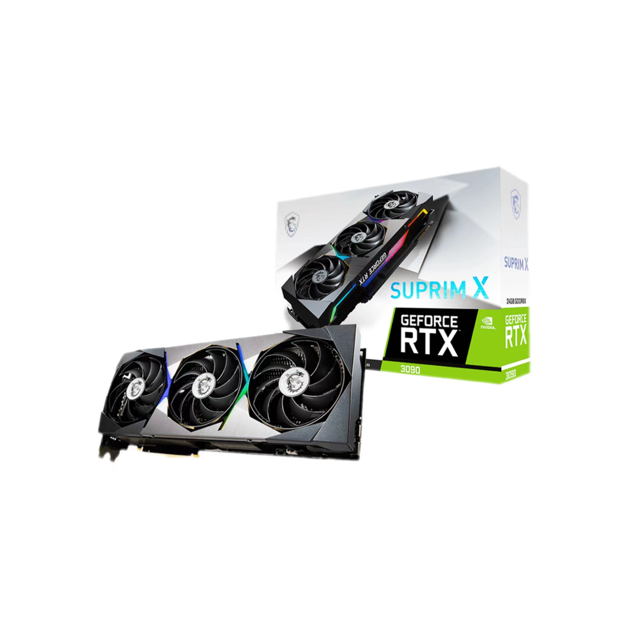 Новейшая игровая графическая карта RTX 3090Ti SUPRIM X 24 ГБ GeForce 3090Ti лучшего качества для компьютеров