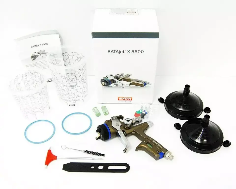 Продажа Промо Sata jet X5500 RP Gun 1,3 I NOZ. С чашками RPS