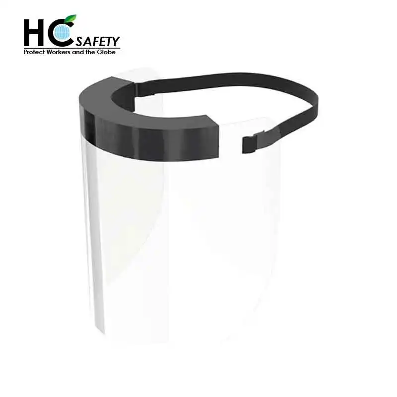 F08 Ho Cheng Safety Z87.1 Made in Taiwan Anti fog Anti bacterial clear plastic face shield visor factory