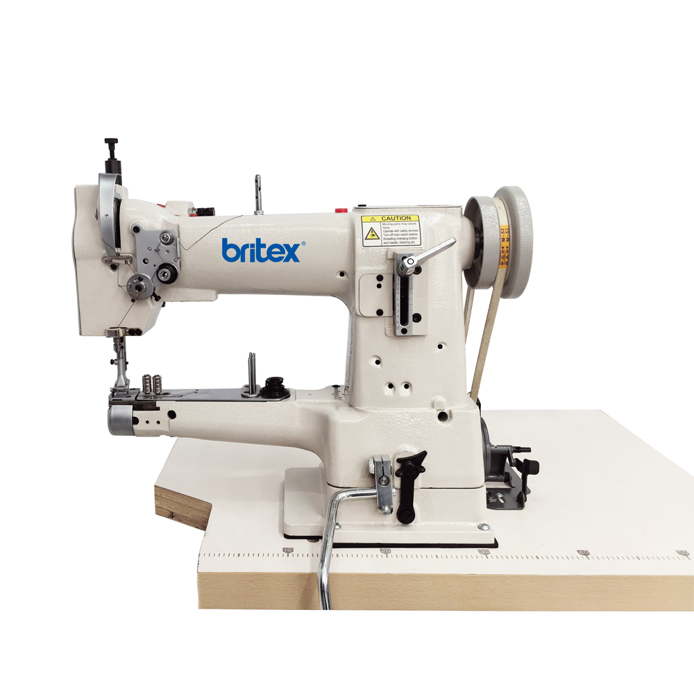 Britex Br-335B Cylinder Bed Compound Feed Industrial Sewing Machine (for Shoe) Big Hook