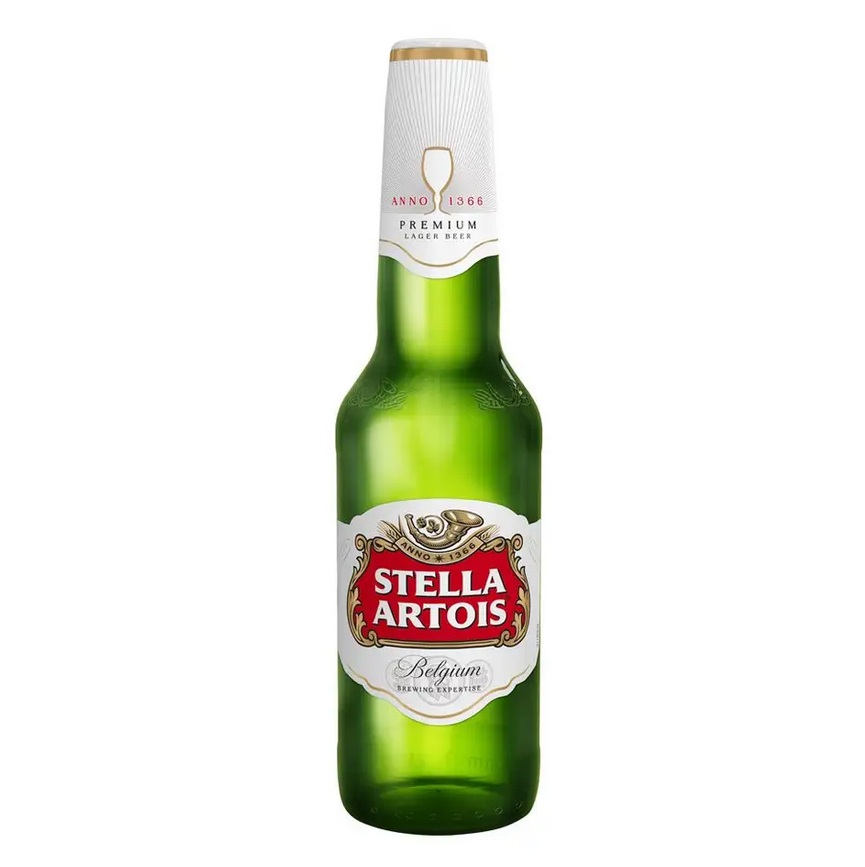 Флаконы для пива Stella Artois Premium, 24x330 мл