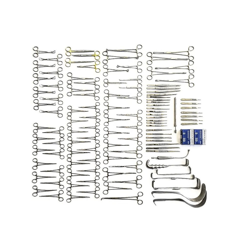 HOT SALE NEW Laparotomy Surgical Instruments Set of 108 Pieces /Abdominal Surgery Instruments/Equipment's by Lohar Orthopedic