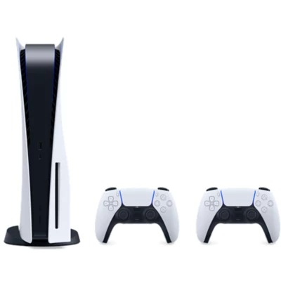 Новые игровые консоли 5 PS5, дисковые и цифровые версии консоли, дополнительные бесплатные игровые контроллеры