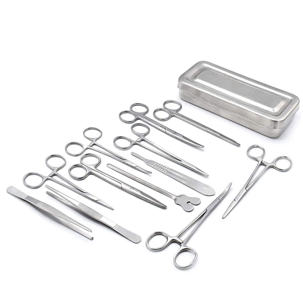 2023 General Surgery Basic Laparotomy Set Surgical Instruments Sets, Hot Sale Abdominal Surgery Equipments Reusable Set With Box