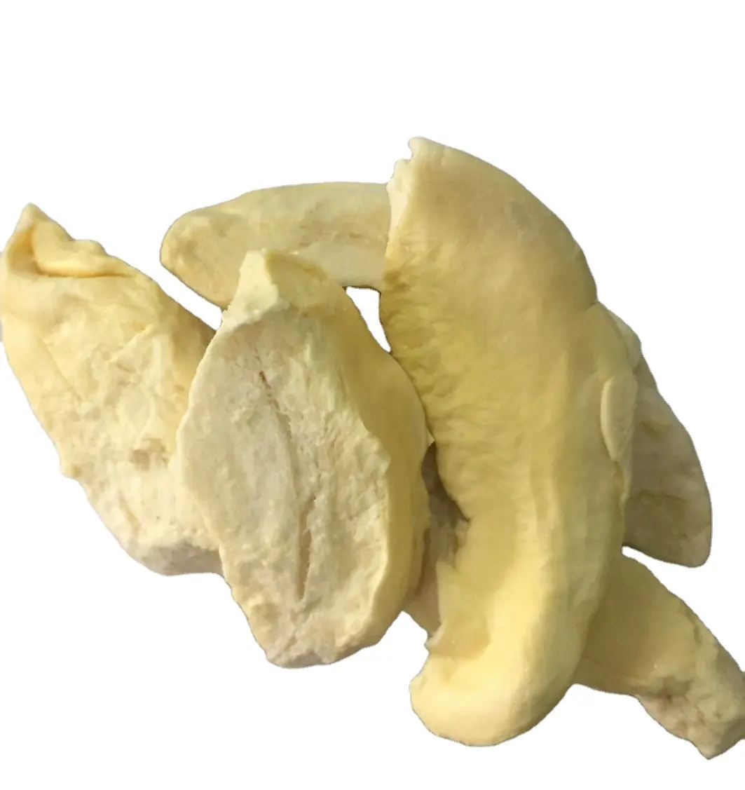 Freeze Dried Durian Fruits For Snack Food / Frozen Freeze Durian Fruits Chips