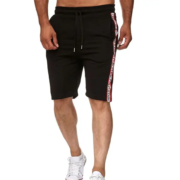 High quality fitness sport wear quick dry men's compression fitness and gym wear branded shorts with customized logo and design