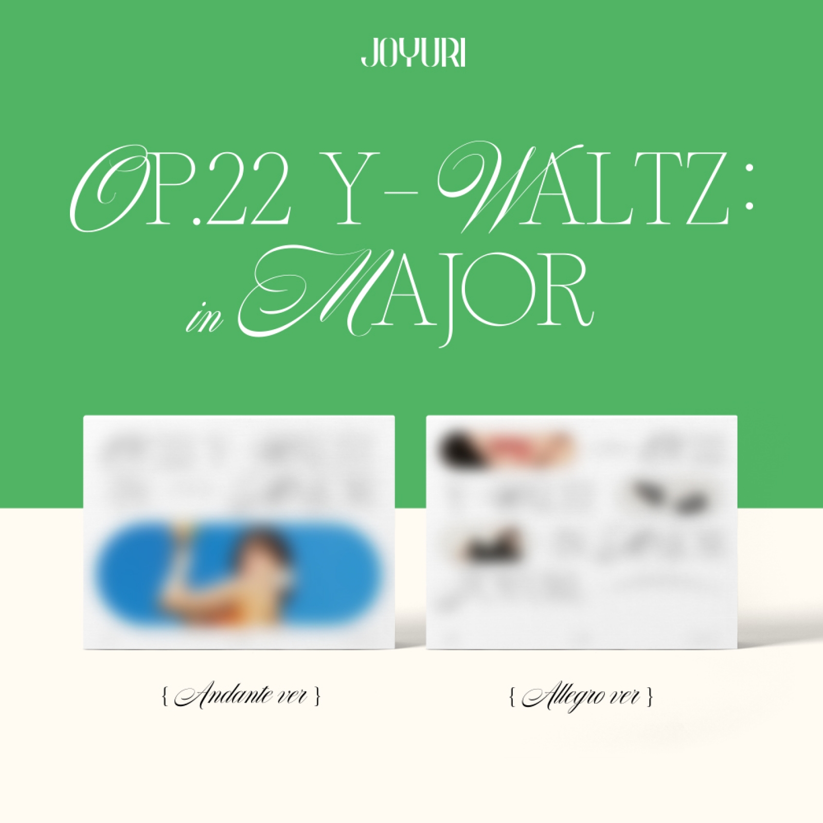 Оптовая продажа альбомов KPOP для корейской девушки IZONE IZ ONE JO YURI Op.22 Y-Waltz: в основном