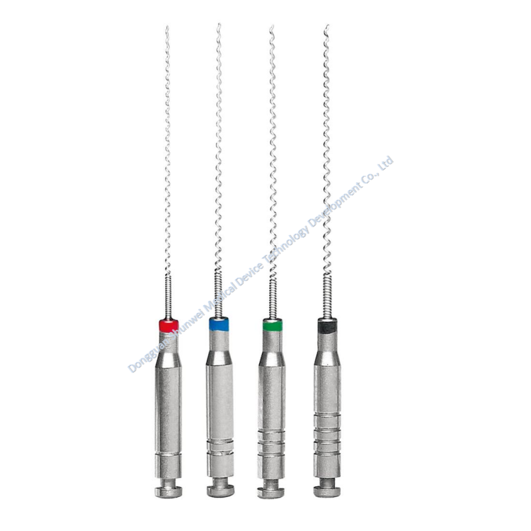Shunwei Dental Instruments stainless steel material Paste Carrier for Root Canal Use 4pcs/box