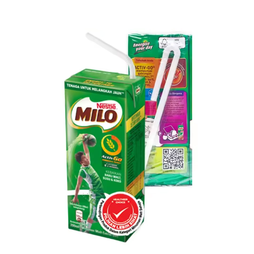 MI LO UHT 200ML Chocolate Malt Cocoa Drink Authorized Distributor Direct Factory Wholesale Price Bulk Buy Available