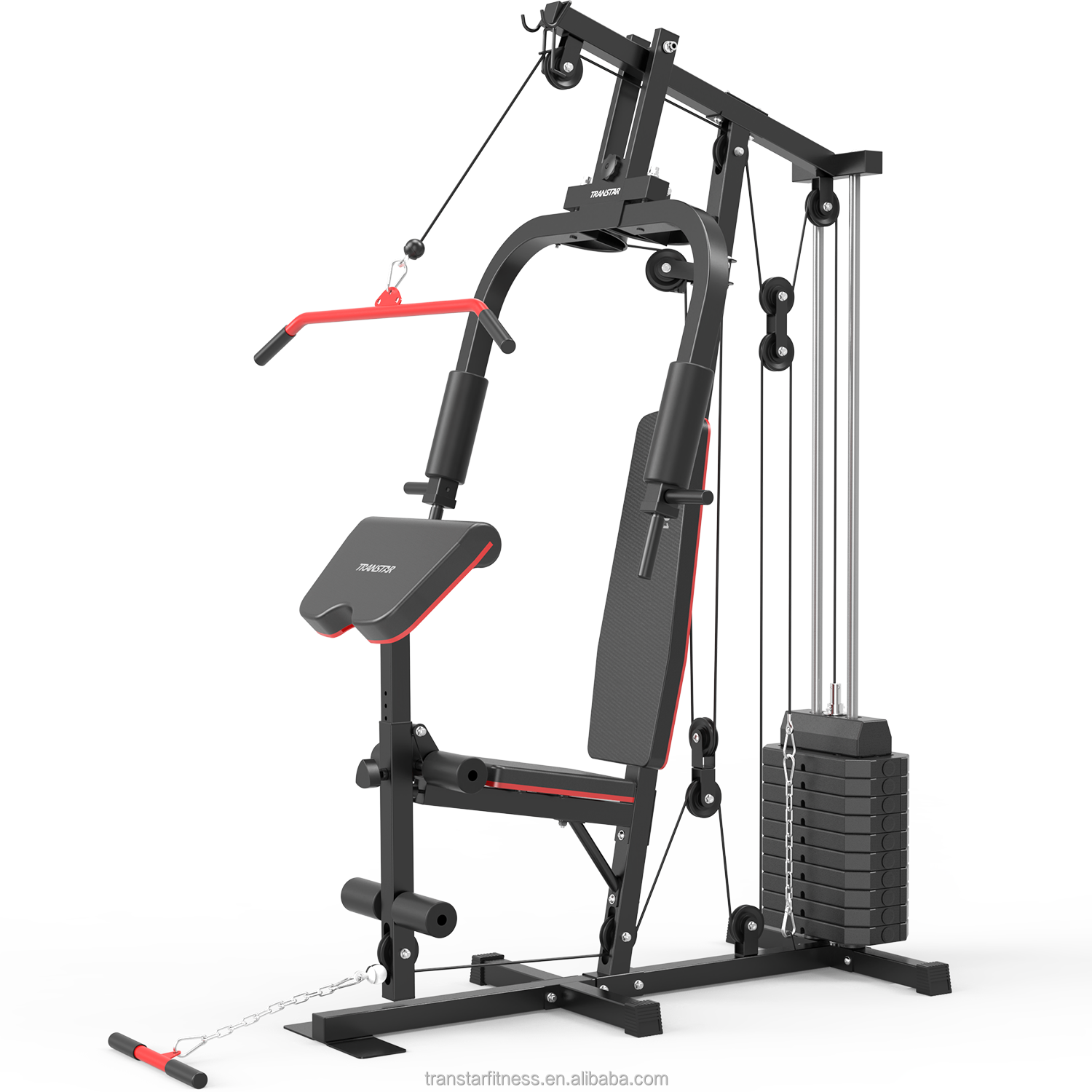 Compact Design Multifunctional Home Gym Equipment for Body Fitness Home Workout Leg Extension Chest Press
