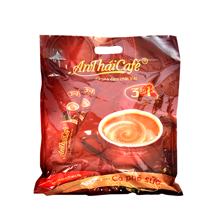 3in1 instant coffee robusta type Anthaicafe brand mix ready to dink convenient for office bring to travel cheap price robust