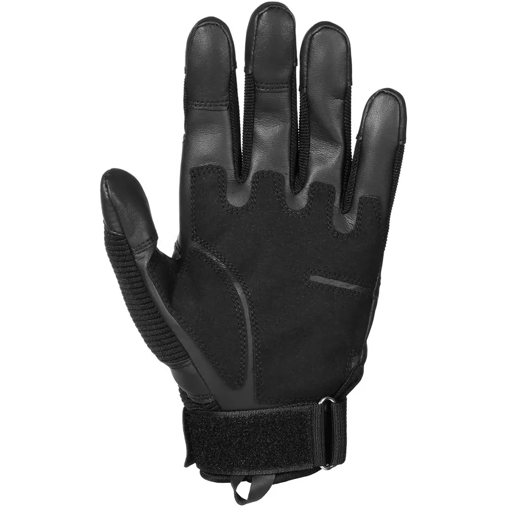 Premium 100% Leather Custom Waterproof Touch Screen Full Finger Racing Motorcycle Motorbike Gloves New Racing Gloves plus size