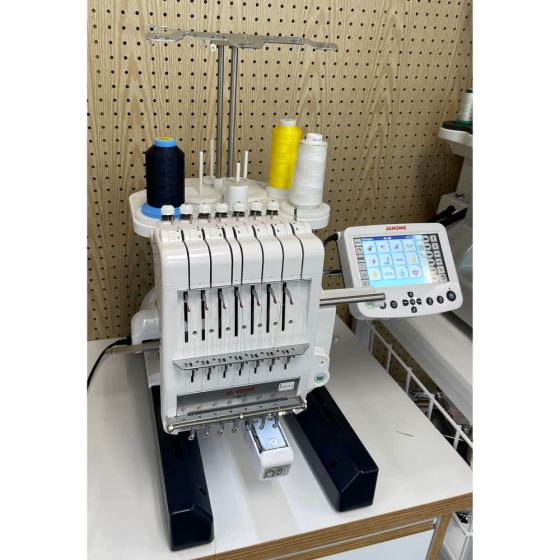 PJA New Janome MB-7 Embroidery Machine Ready To Ship