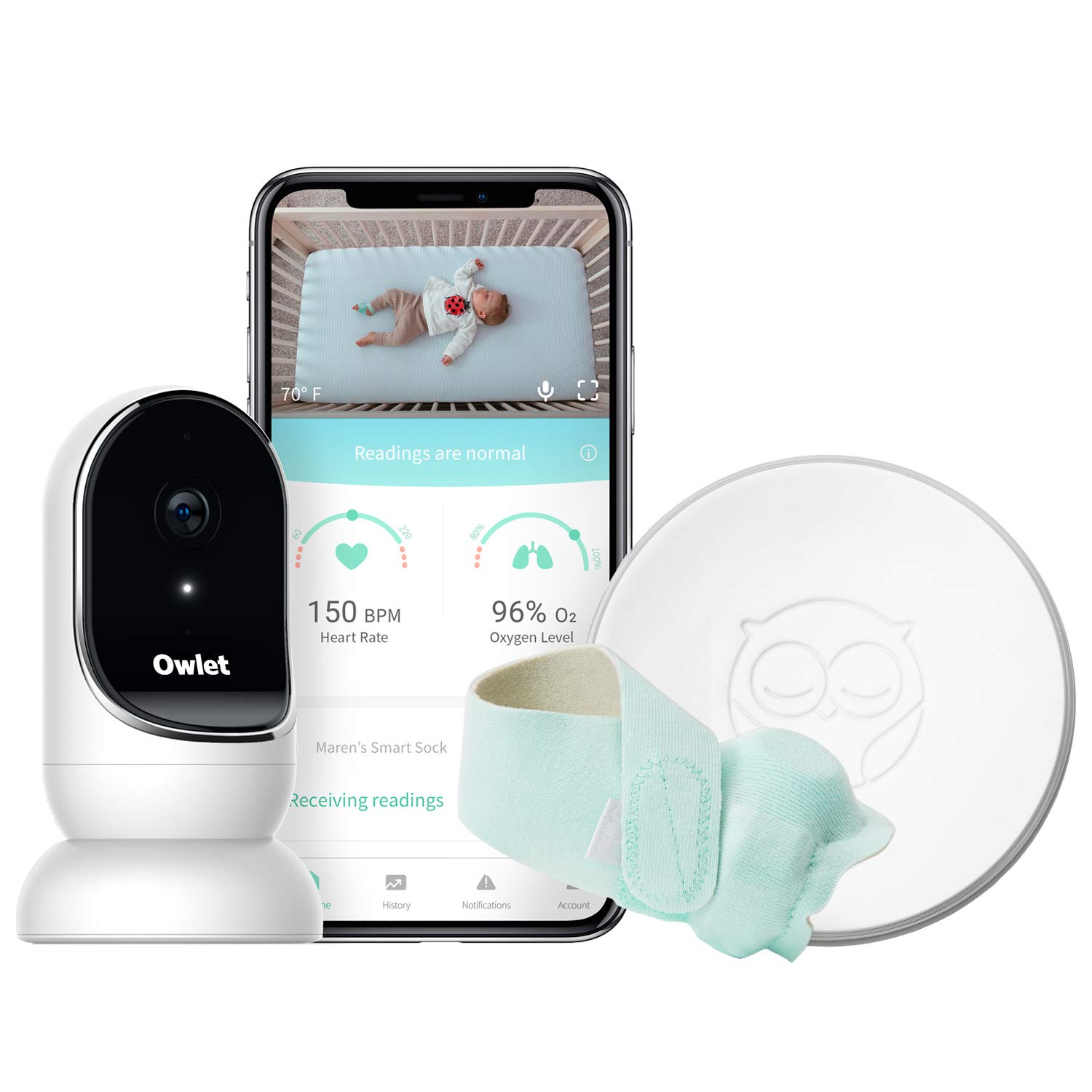 Оригинальная цена, Wi-Fi видеоняня Owlet