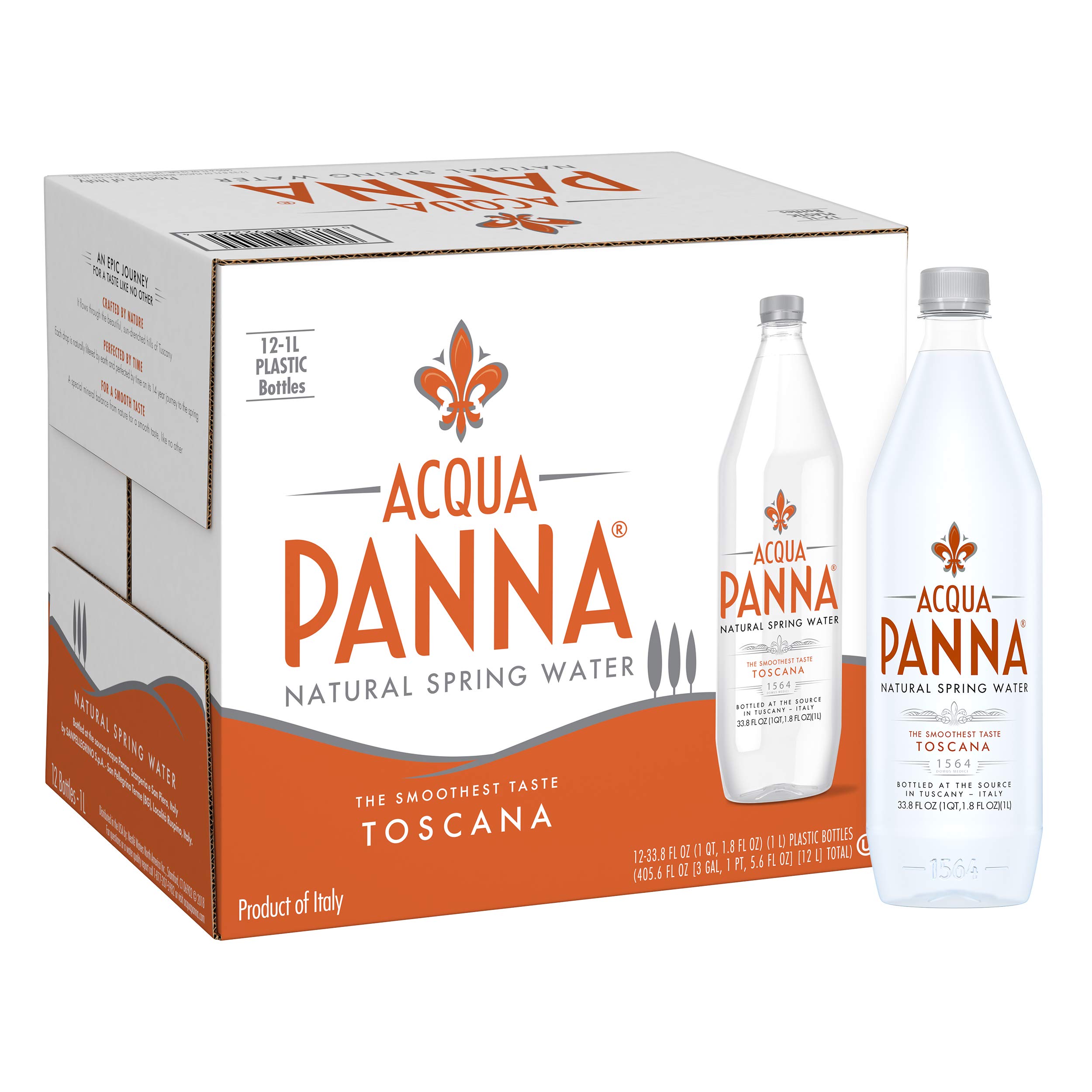 Минеральная питьевая вода Aqua panna, доступна для продажи