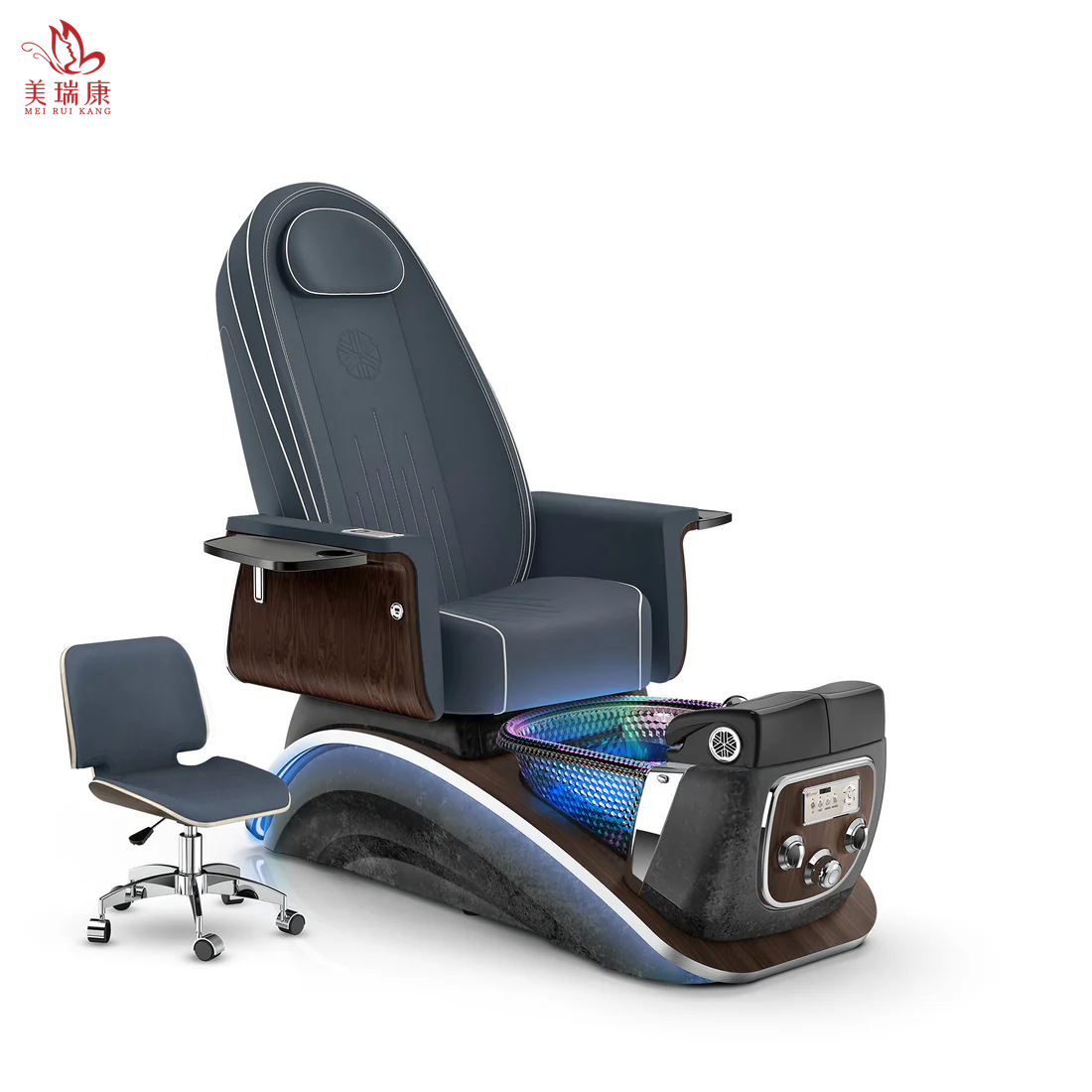 Professional Modern Luxury Throne Beauty Nail Salon Electric Pipeless Whirlpool Manicure Foot Spa Massage Pedicure Chair