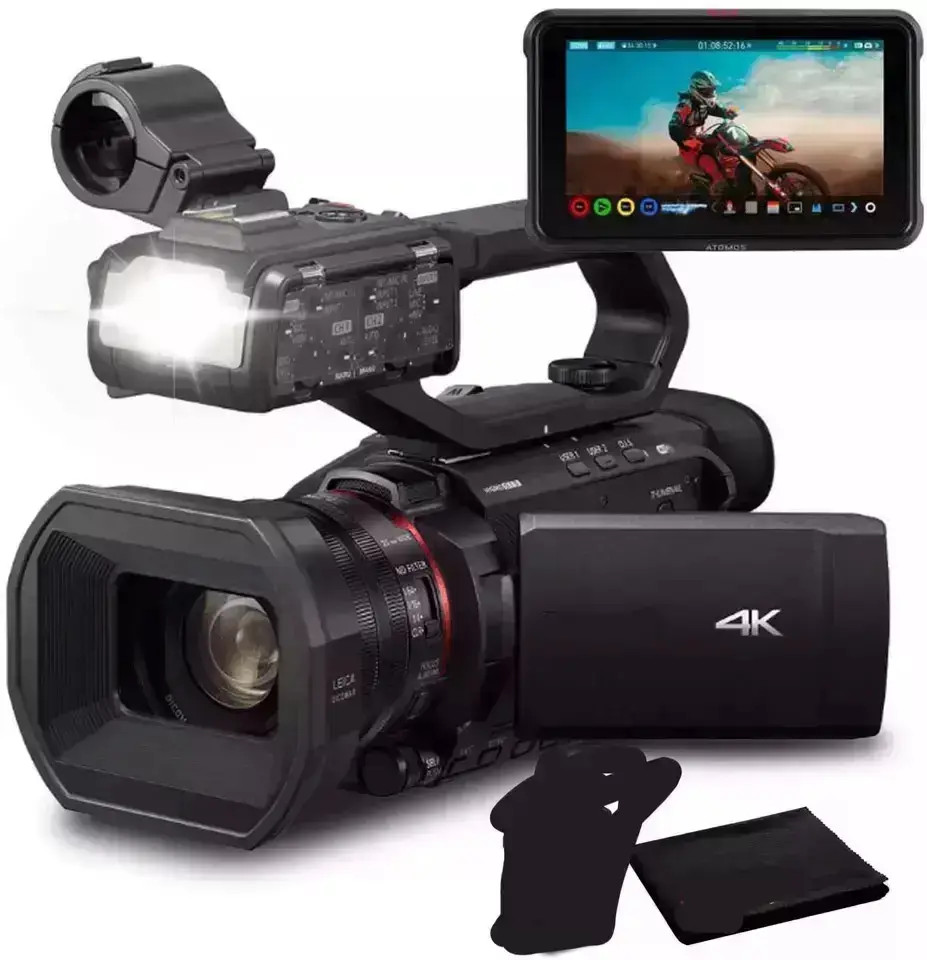 Новая профессиональная видеокамера высокого AG-CX10 4K с пульсорами для записи видеосъемки