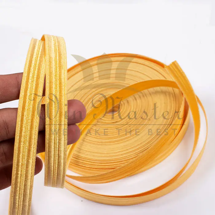 Braid Rank Lace Silky Yellow 13mm Wide