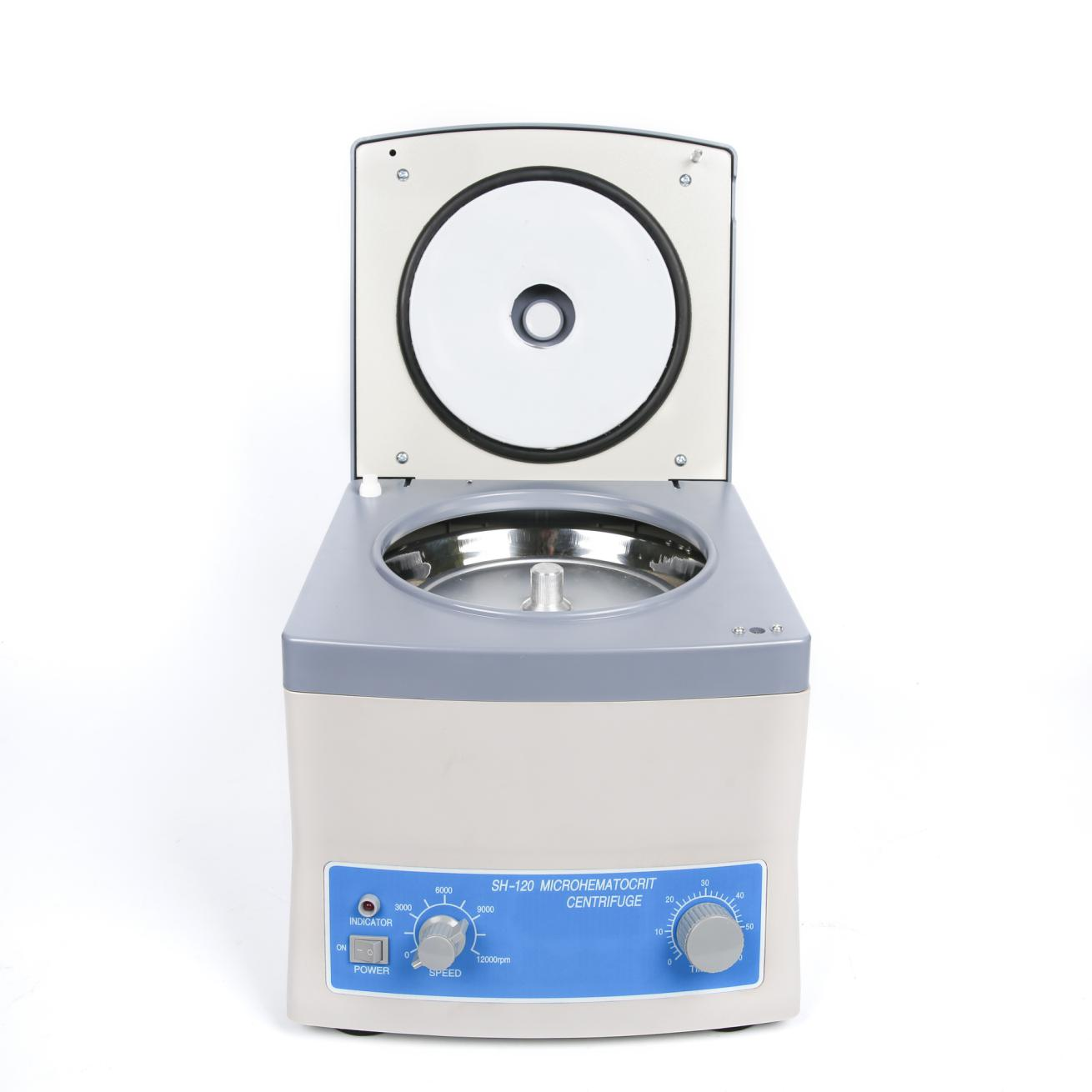 Hot sale micro hematocrit laboratory centrifuges for minim blood and suspension