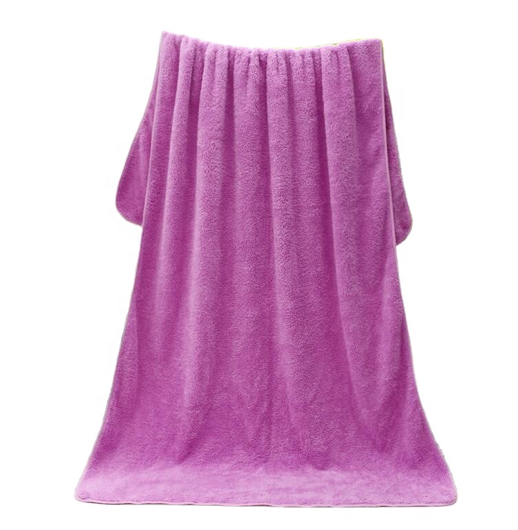 Good Quality Ultra Soft Printed Custom 400gsm Thick Strong Bibulous Microfiber BathTowel Hotel Bathroom Shower Bath Face Towel