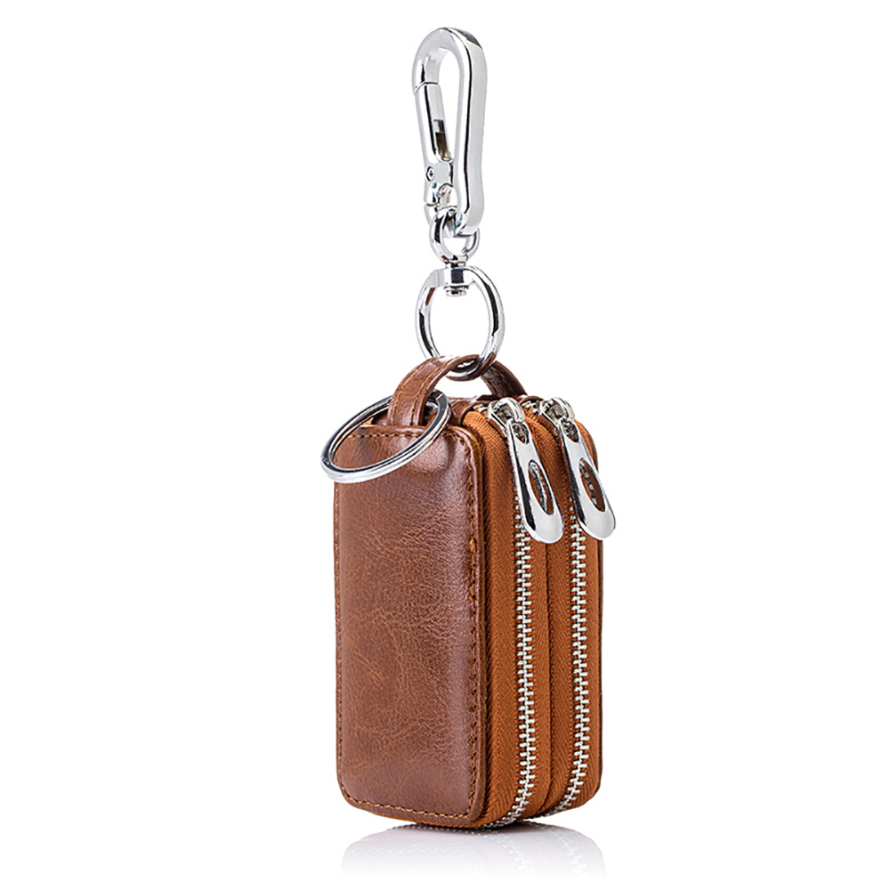 Factory price Brand new car key bag key holder leather double layer key holder