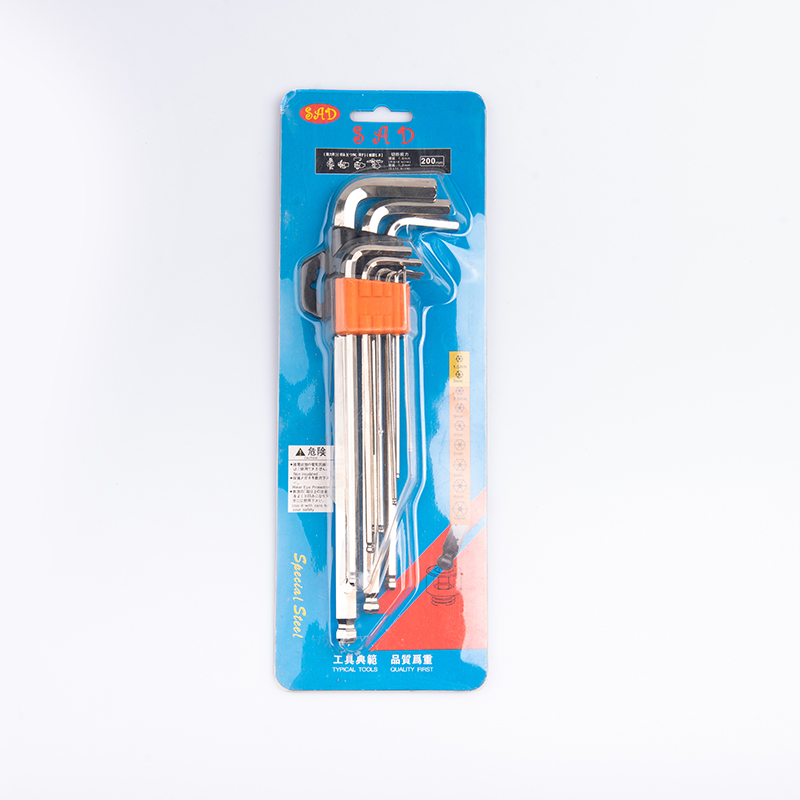 hand tools 9-piece Ball head hex wrench Allen key set