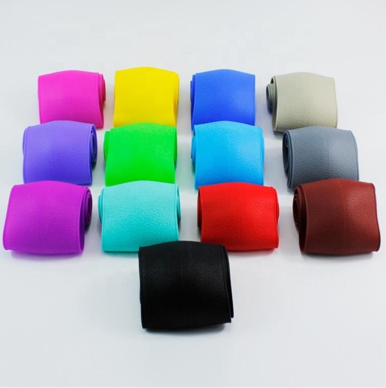 Universal silicone material steering wheel cover